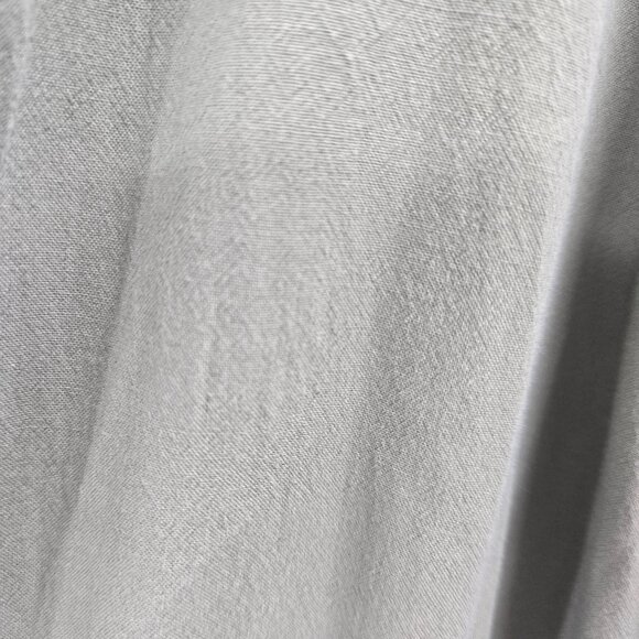 Ava and Viv Green V-Neck Buttoned Belted 100% Cotton Midi Dress 3x - Picture 9 of 12